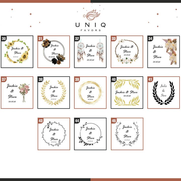 Uniq Favors - Wholesale Party gift - Personalized Wooden Fan Favor, Personalized Fan Bulk Gifts3