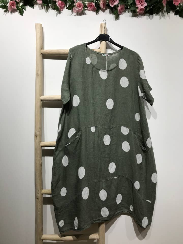 LINEN & COTTON HOUSE - Wholesale Dress - Women's - LINEN DRESS. 17600 SPRING SUMMER CLOTHING4