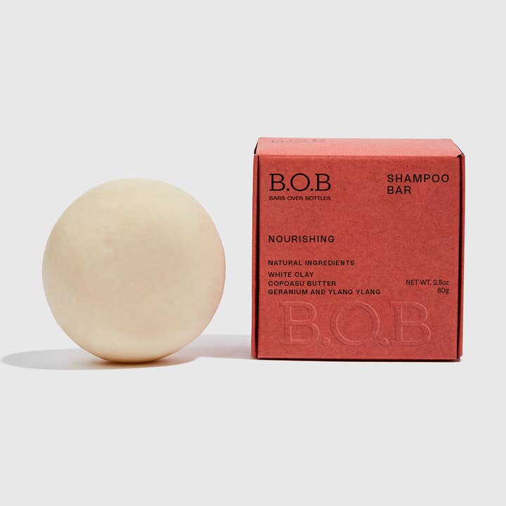 Nourishing Shampoo Bar | Vegan | Plastic-Free | Natural for wholesale by B.O.B Bars Over Bottles