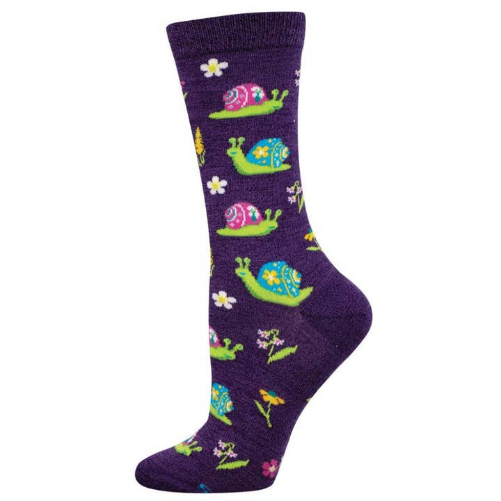 Bobangles - Wholesale Socks – Women's - Socksmith Ladies Socks Bamboo - Scenic Snails