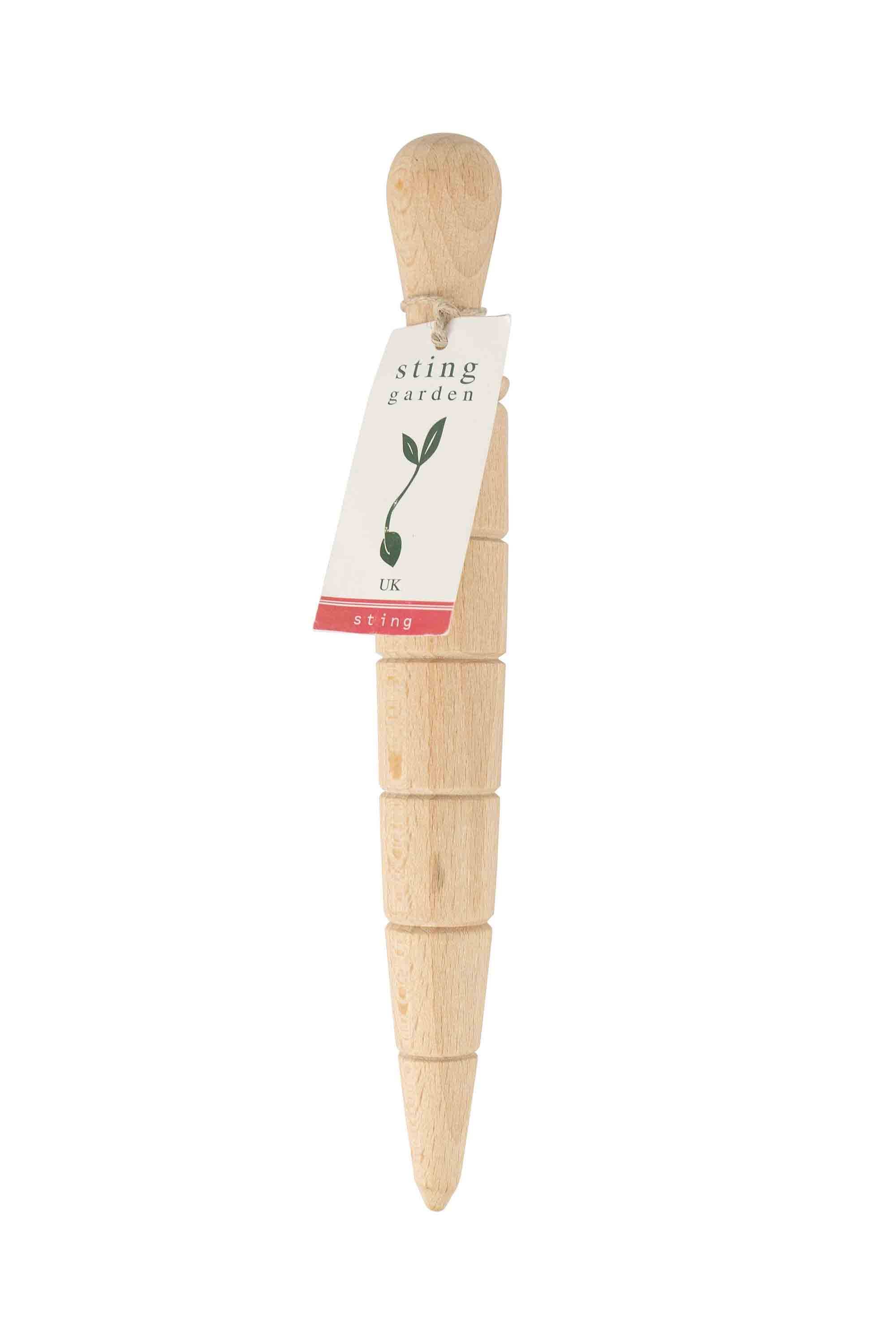 Sting in the Tail Ltd - Wholesale Garden Tool - Wooden Dibber | Garden | Mark | Plant0