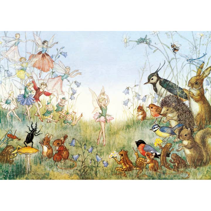 Ballet de Flores - Postal de Molly Brett para venta al por mayor de Ganymed Press