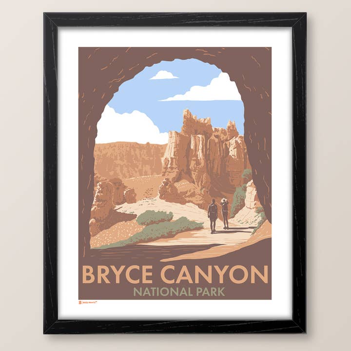 Bryce Canyon National Park Tunnel Utah Print for wholesale by Bozz Prints
