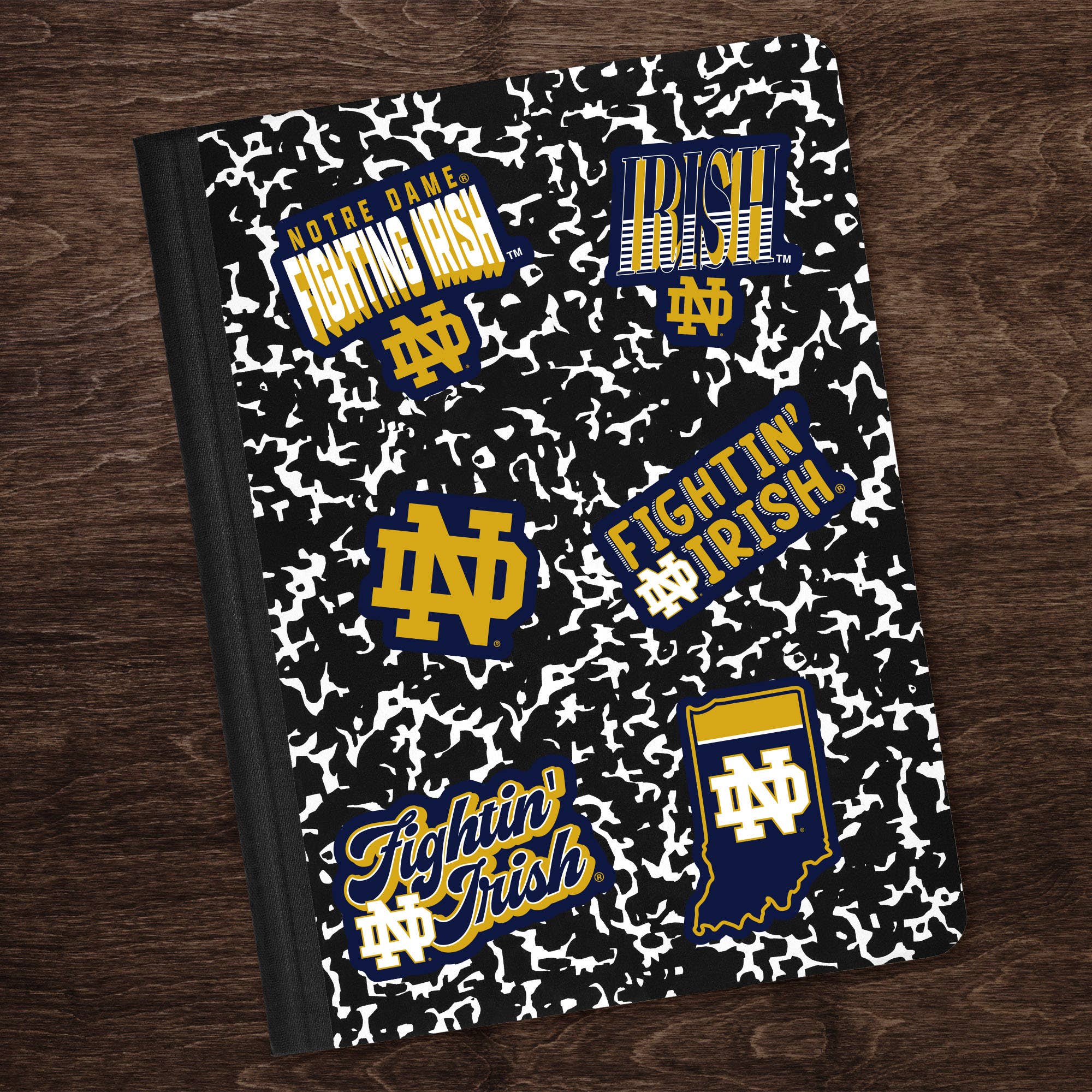 Rico Industries - Vente Breloque décorative pour voiture – unisexe - Ensemble de 6 autocollants NCAA Indiana Hoosiers4