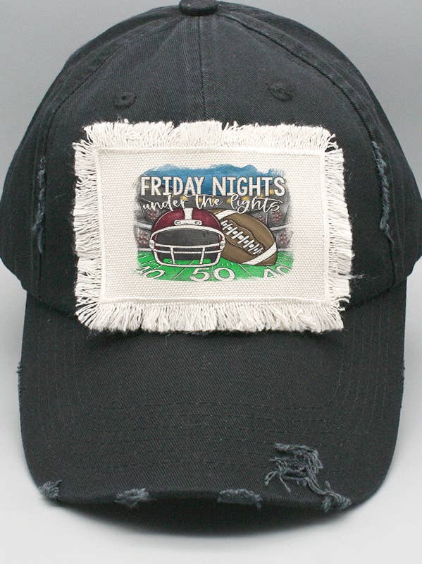 Game Day Hat Friday Nights Maroon Helmet 432224 for wholesale by Cali Boutique Wholesale