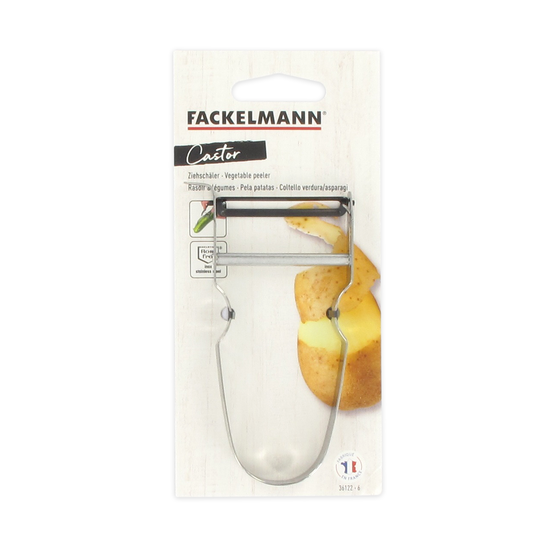 Fackelmann - Wholesale Kitchen Tool/Gadget - Castor Fackelmann vegetable shaver3