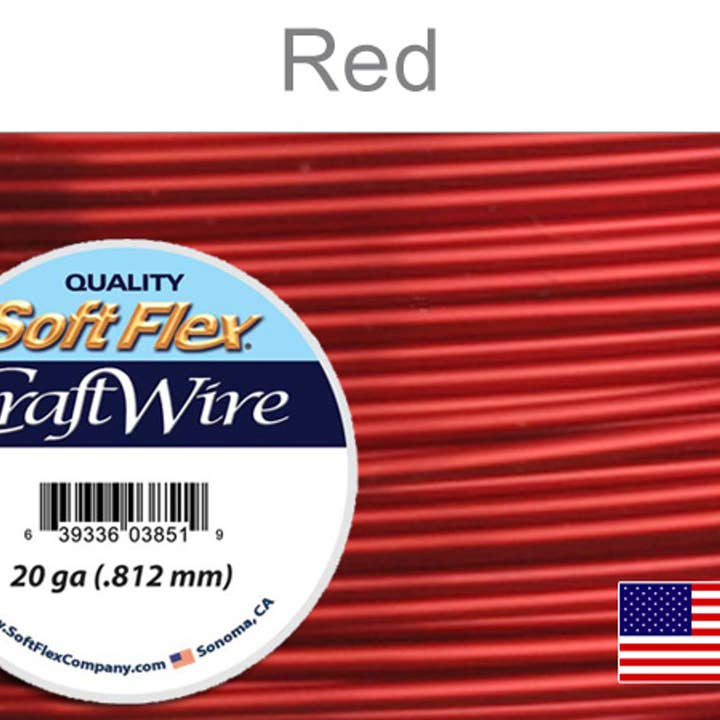 Soft Flex - Wholesale Craft supplies - Soft Flex Craft Wire - 20ga/.812mm - 30 ft/10 yd/9 m8