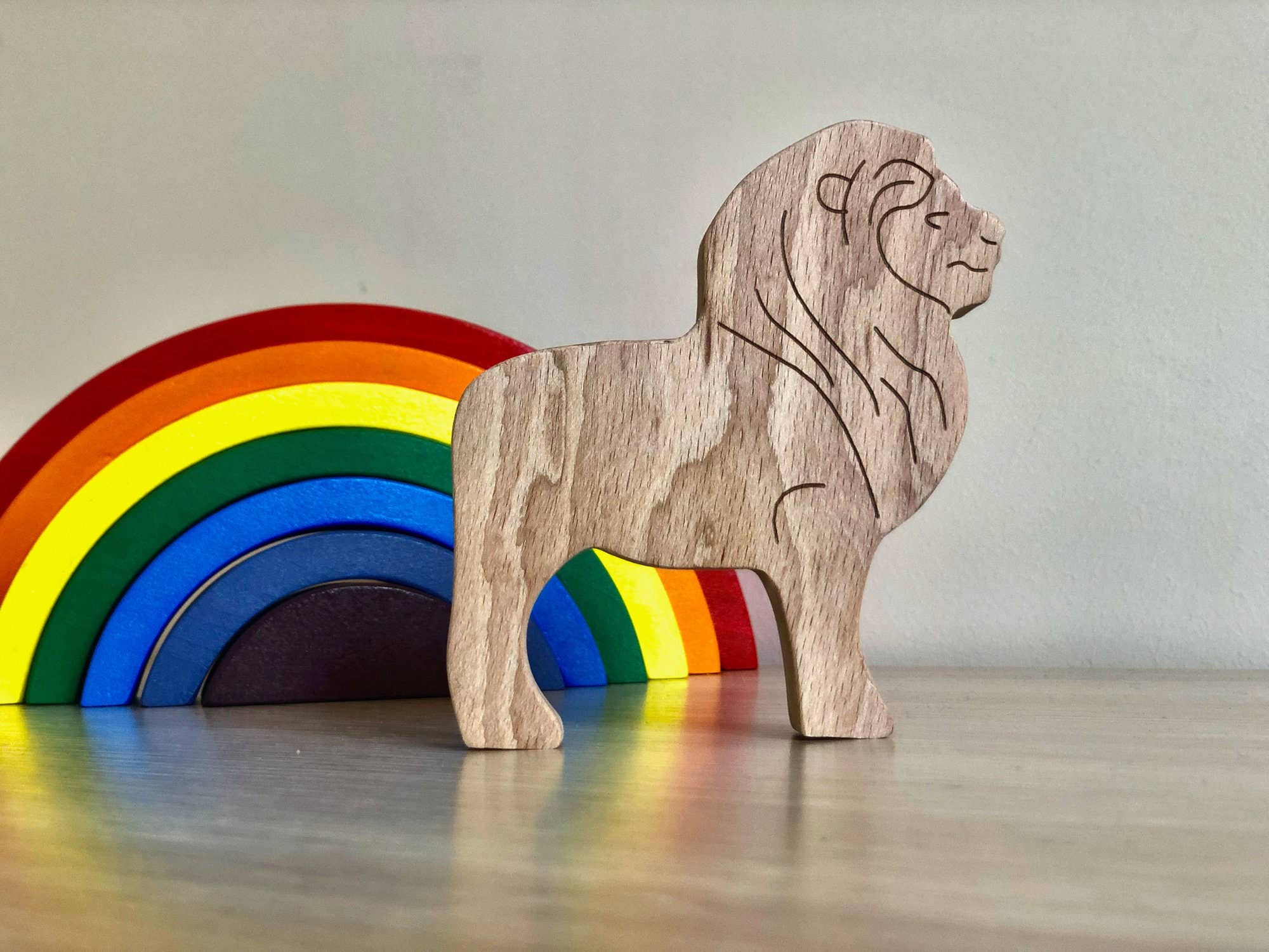 kidodido - Venta al por mayor Juguete de madera - Niños - Animales de Madera Safari, Juguetes de Madera Artesanales para Niños Pequeños4