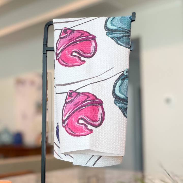 Strofinaccio Jingle Bell per la vendita all'ingrosso da parte di Jessica Reynolds Art