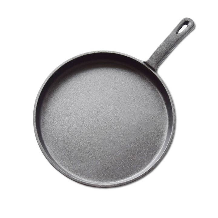 SOGA International Pty Ltd - Wholesale Cast iron skillet - SOGA 26cm Cast Iron Flat Pan