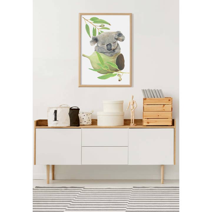 Olicas Art and Design - Wholesale Art print - Koala Watercolour Print A41