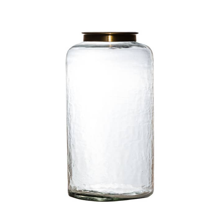 Arthur Cameron – wholesale Food storage container – Newark Hammered Glass Lidded Storage Container1