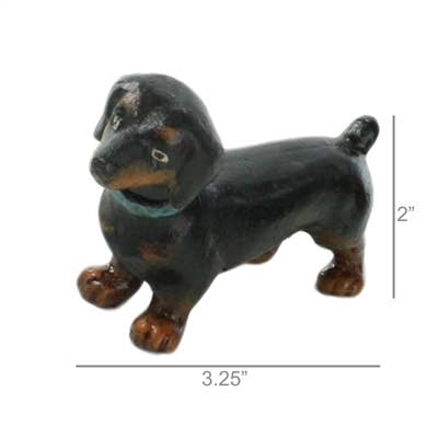 HomArt – wholesale Decorative figurine – Penny the Dachshund - Cast Iron2