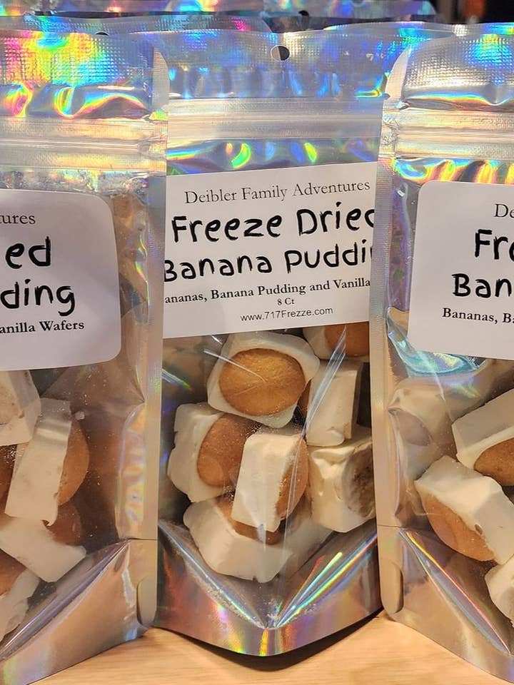 Freeze Dried Banana Pudding for wholesale by Deibler Freeze Dried