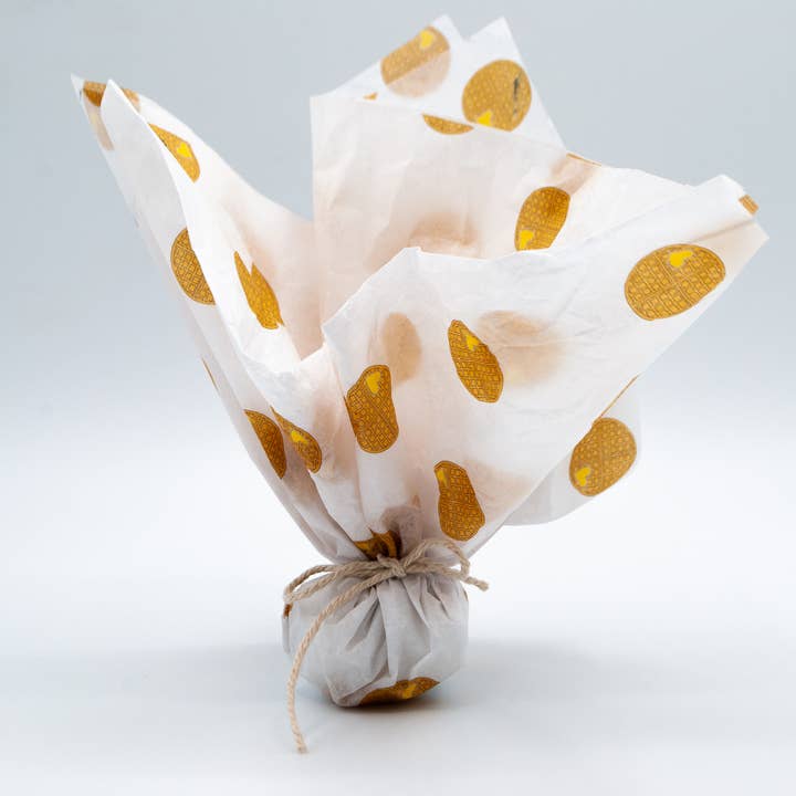 Panache Paper Art - Wholesale Tissue paper - Waffle Tissue Paper, 100% Recycled, Pack of 5 Sheets1