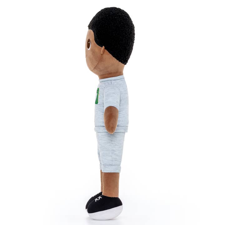 Bibinee Dolls - Wholesale Doll - Kids - Reiss - Black Boy Soft Plush Toy Doll2