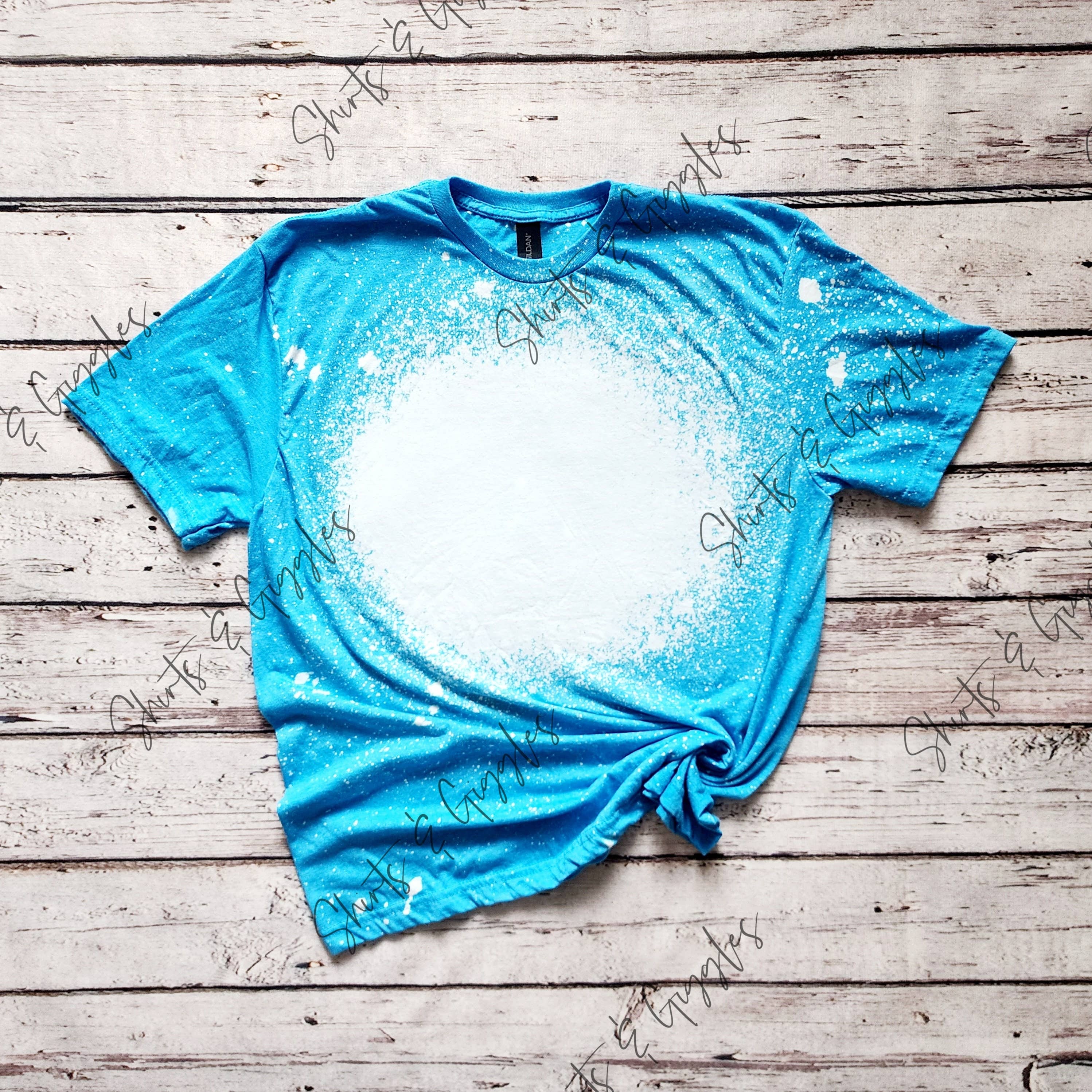 Shirts & Giggles - Wholesale T-Shirt - Women's - Gildan® Blank Bleached Unisex T-Shirts4