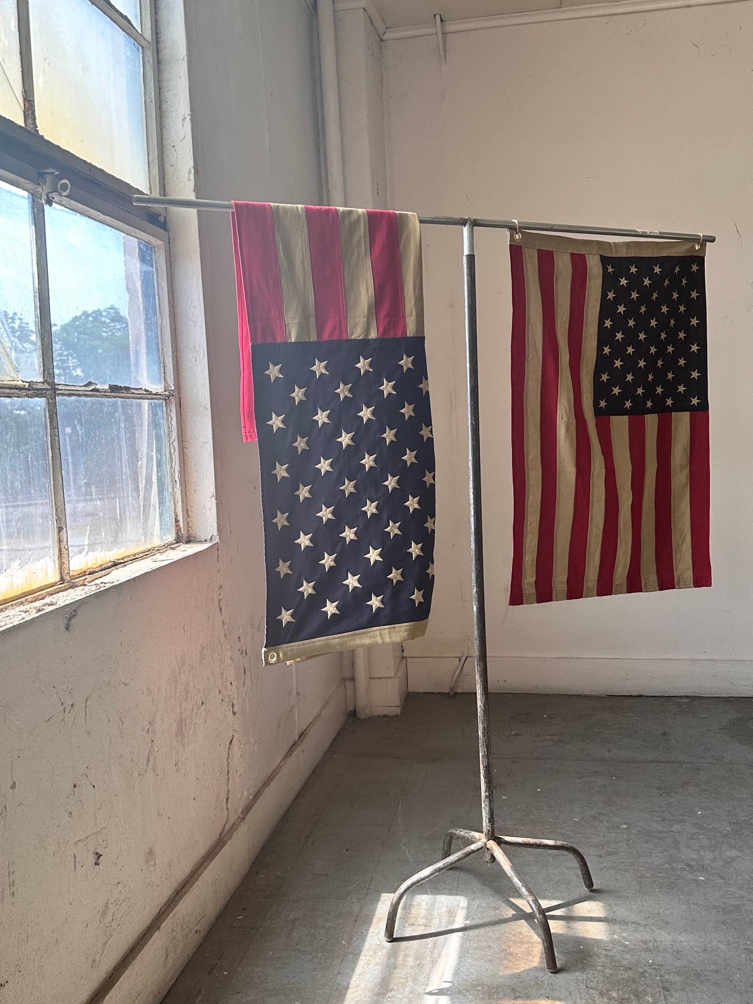 The Global Swap Shop - Wholesale Flag - Tea Stained American Flag1