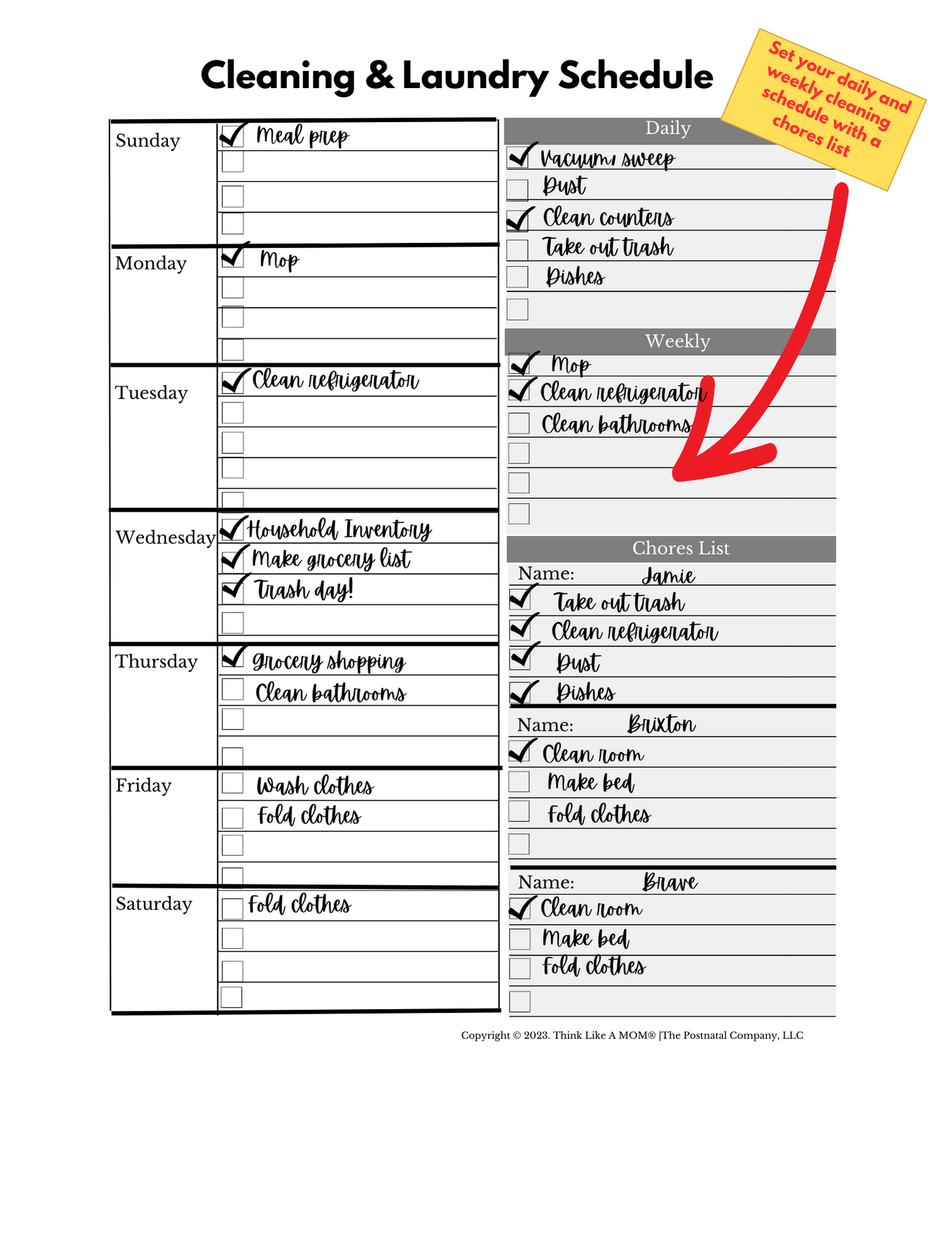 Think Like A Mom - Wholesale Planner - Motherload Planner2