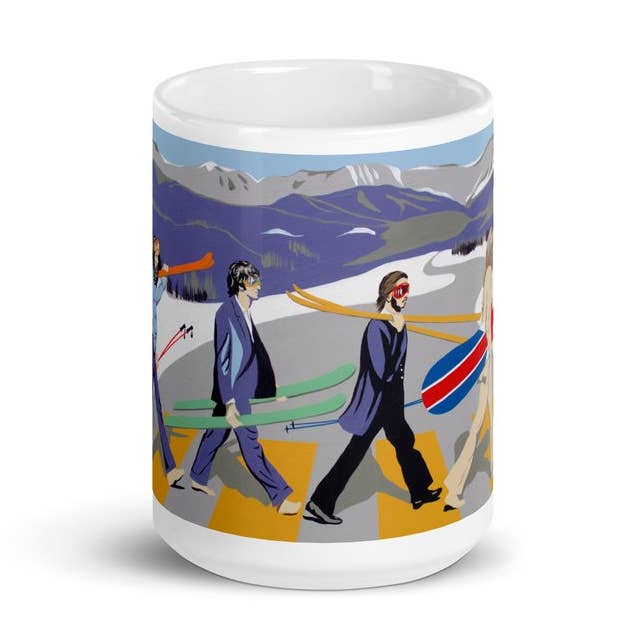 Beatles Abbey Road Après-Ski-Tasse für den Großhandel von Uptripping (Shannon Foley Henn)