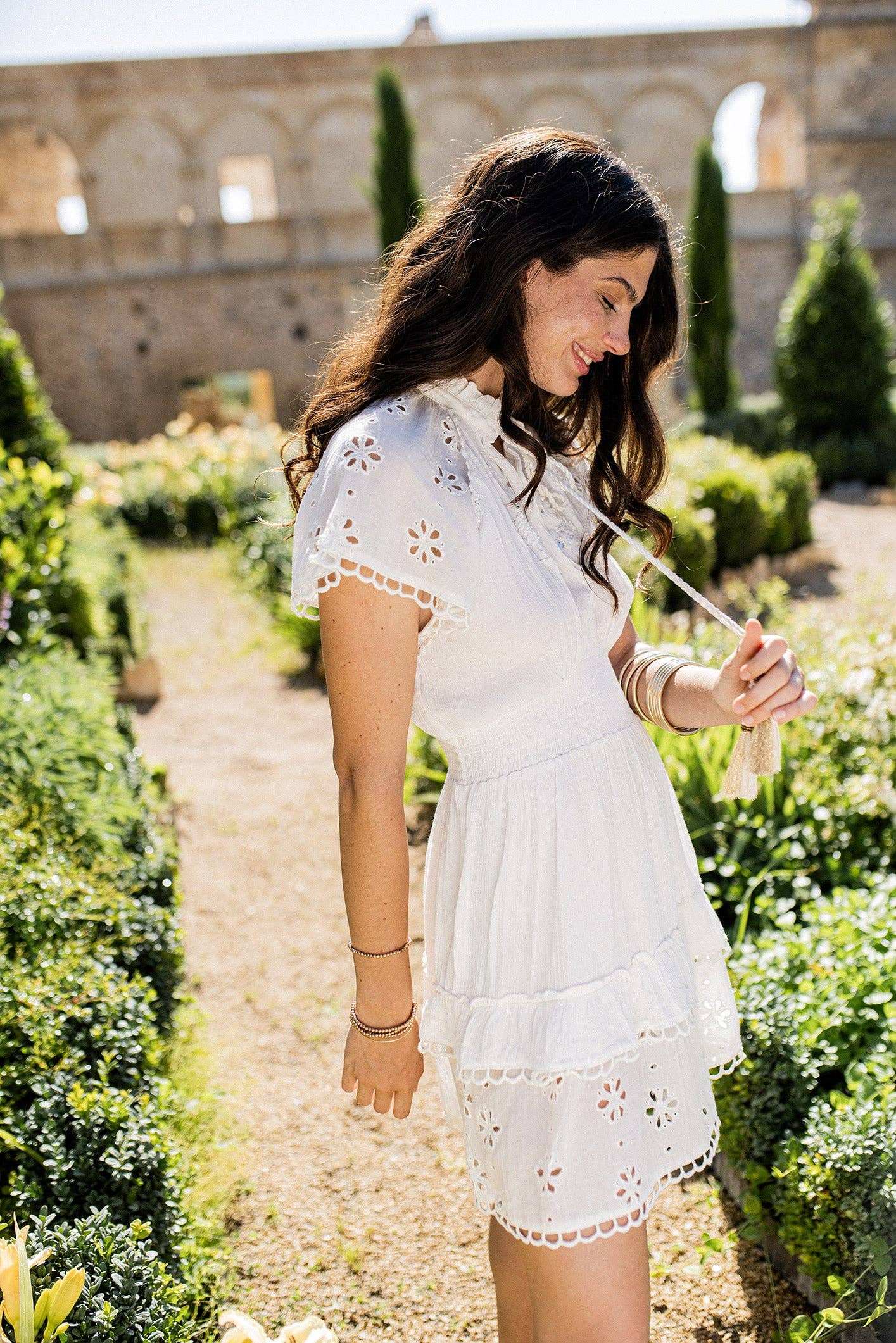 Piti Cuiti - Wholesale Dress - Women's - BONAIRE WHITE SHORT DRESS2