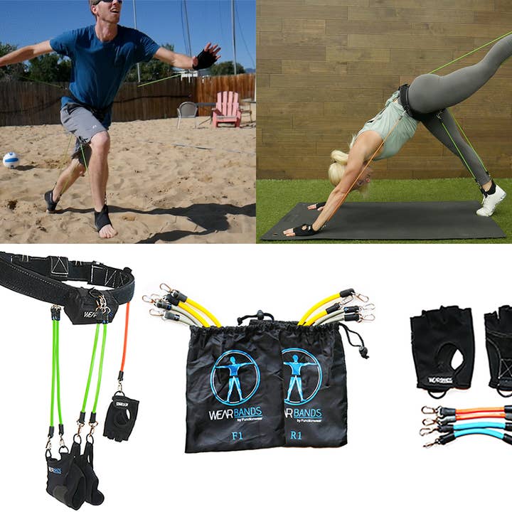 Système complet WearBands (3 niveaux inférieurs, 2 niveaux supérieurs) pour la vente par WearBands