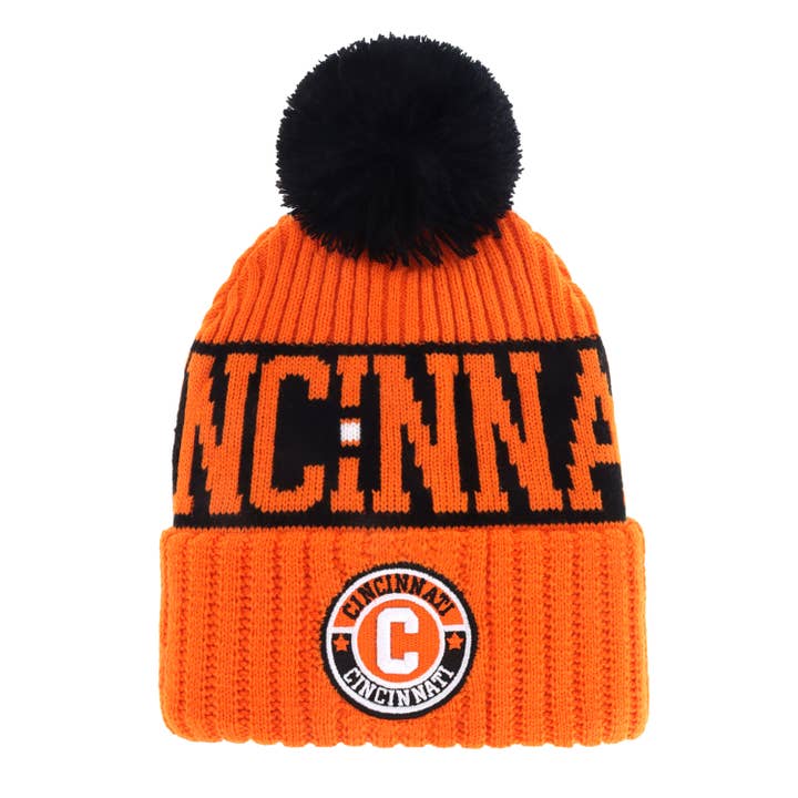 ChoKoLids - Wholesale Beanie - Unisex - Football Sports Team Embroidered Winter Knit Pom Beanie Hats6
