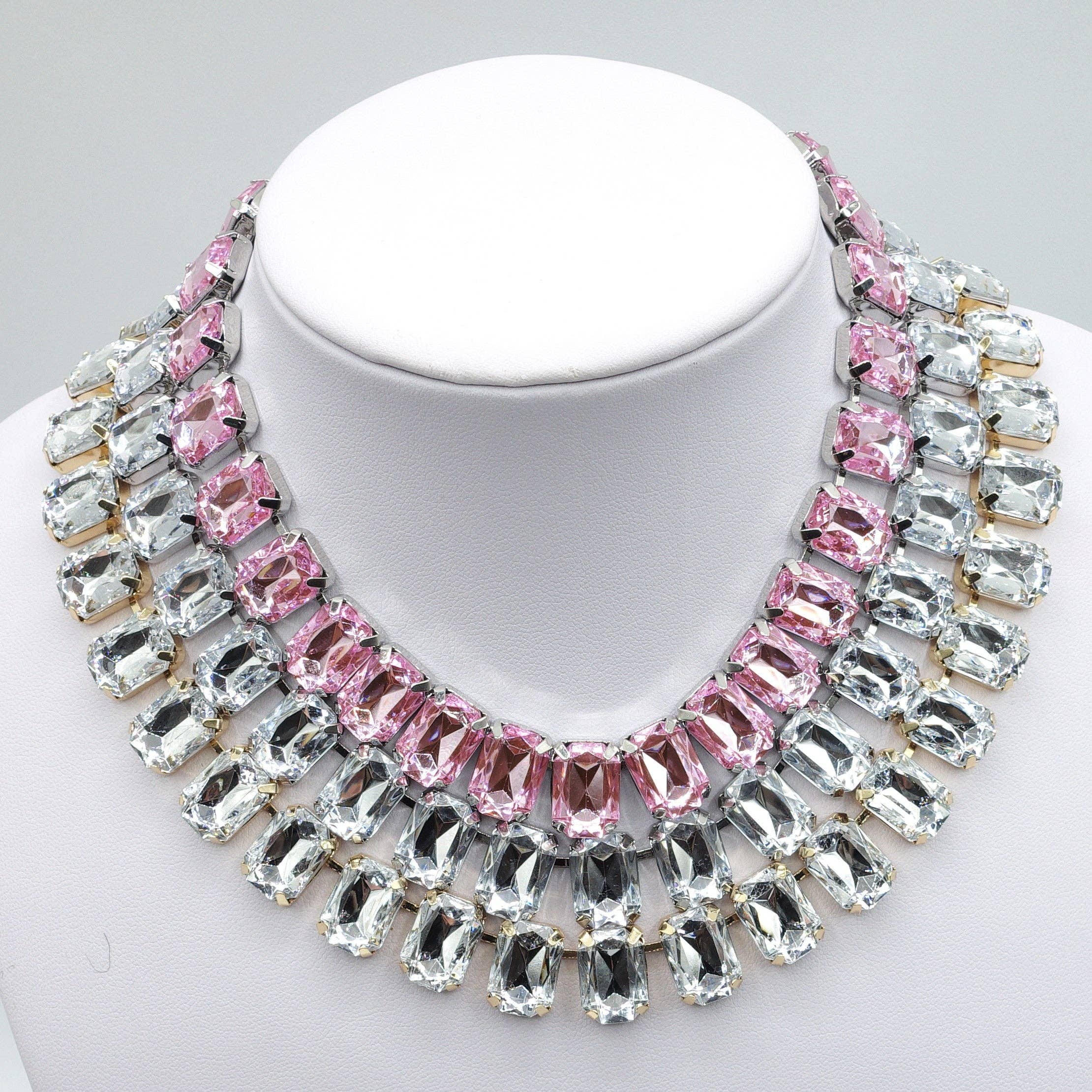 Daemon srls - Wholesale Choker/Collar - MARGOT choker con pietre sfaccettate - LUCE COLLECTION14