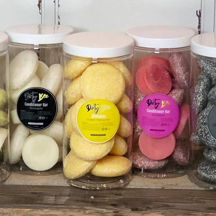 Dirty Bee - Wholesale Shampoo Puck/Solid Shampoo - Shampoo & Conditioner Bar Hair Kit