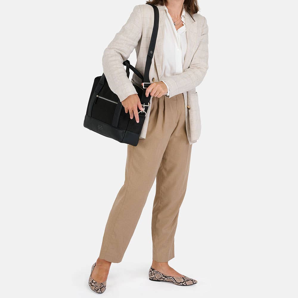 Weather Goods Sweden - Vente Accessoires de vélo - Malette urbaine noire, sac pour vélo2