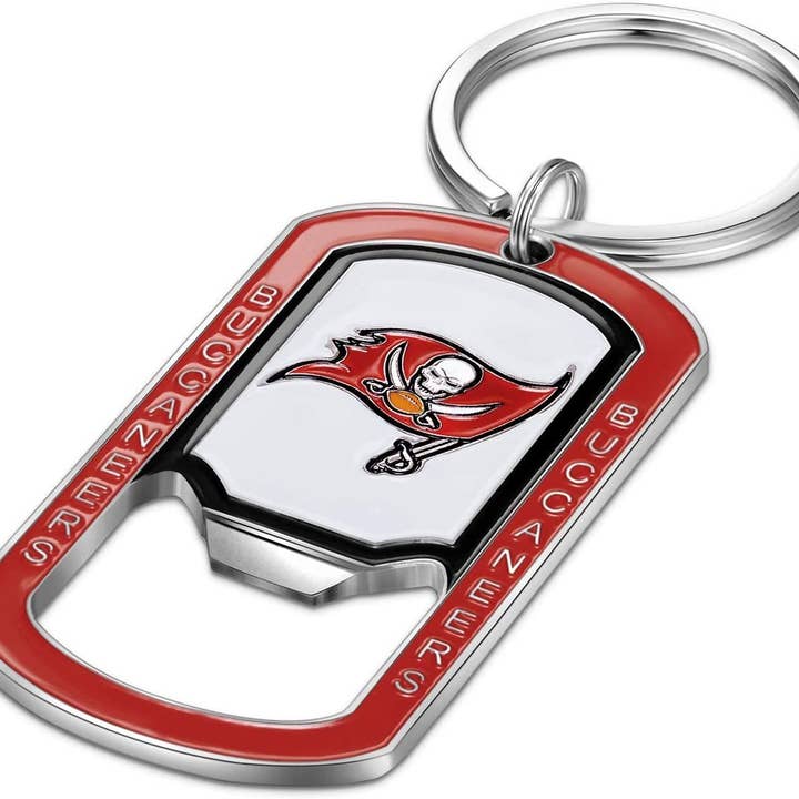 NFL Tampa Bay Buccaneers Bottle Opener Key Chain for wholesale by Simran International