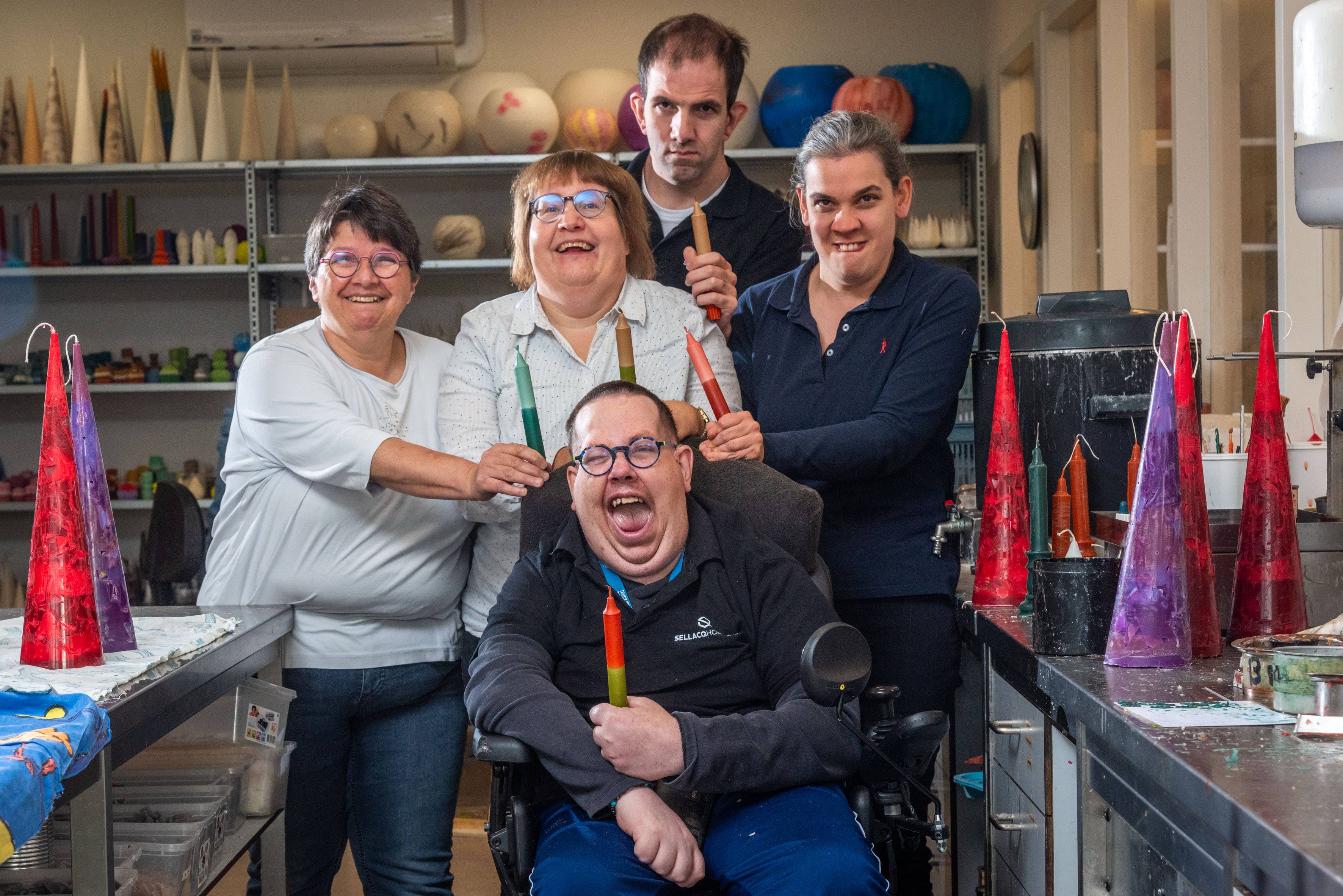 Dippy - Wholesale Tapered Candle/Candlestick - Dippy - White Collection4