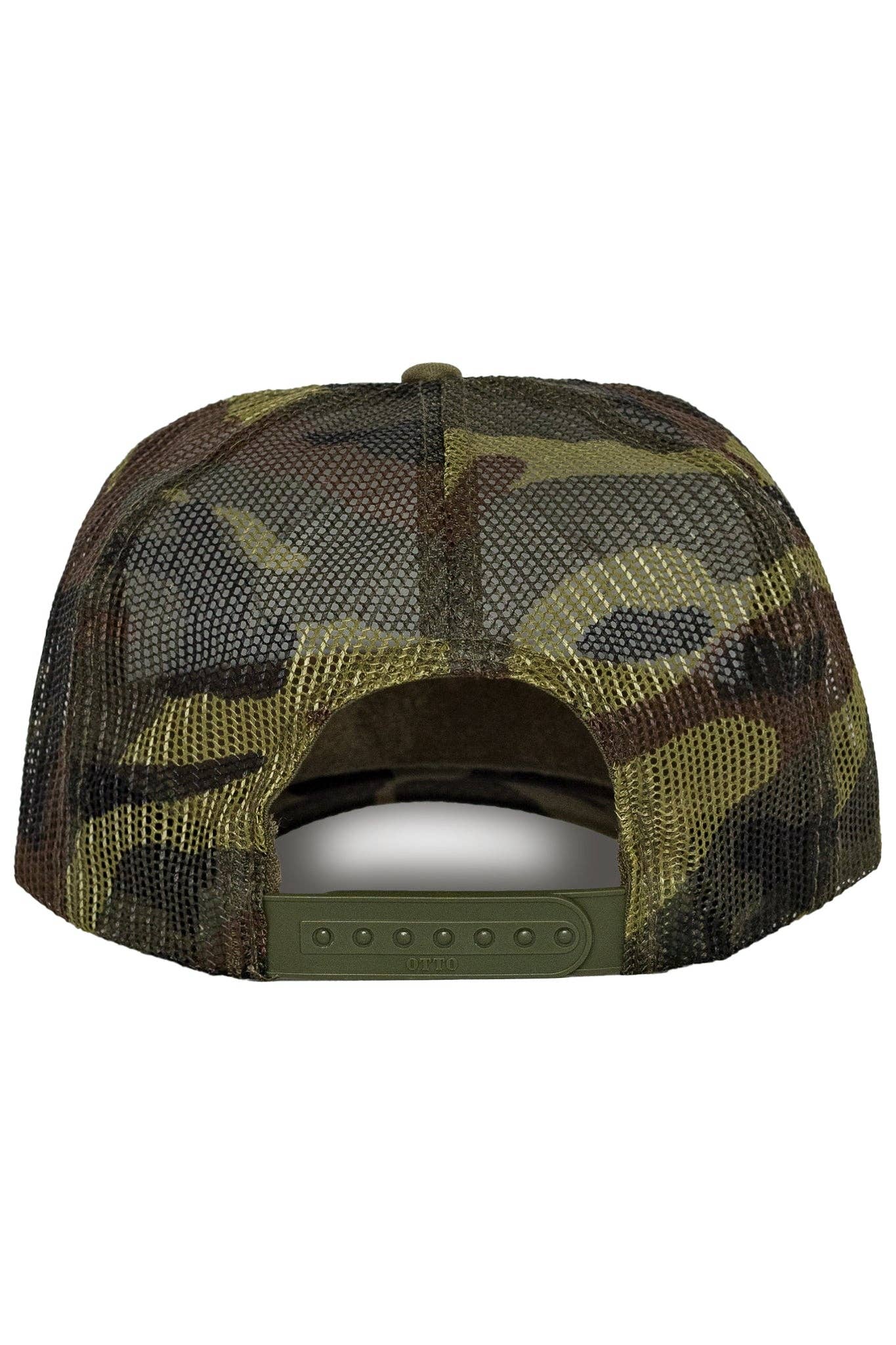 Black Mamacita Trucker Hat in Camo for wholesale on Faire6