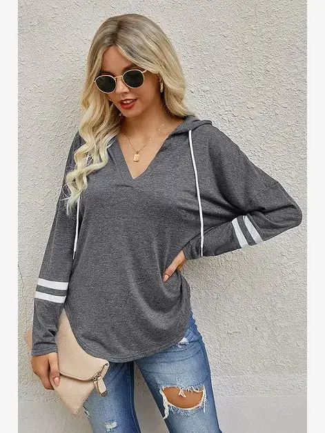 Supreme Fashion - Vendita all'ingrosso Felpa con cappuccio - Donna - Felpa con cappuccio ampia a maniche lunghe con cerniera.22