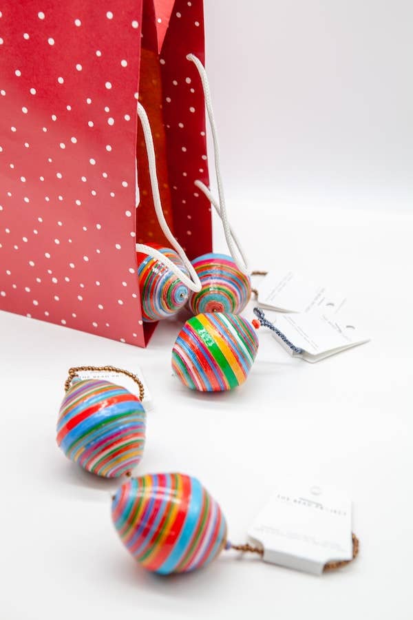 The Bead Project by TWOPU – Engroshandel Pynt – Store papirkugleferiepynt2