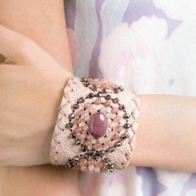 Bali Queen - Wholesale Cuff Bracelet - Thai Leather Snap Cuff7