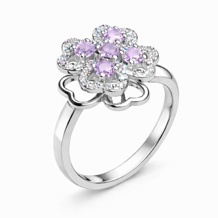 Petal Spinner Ring – Adjustable Fidget for wholesale by Loli