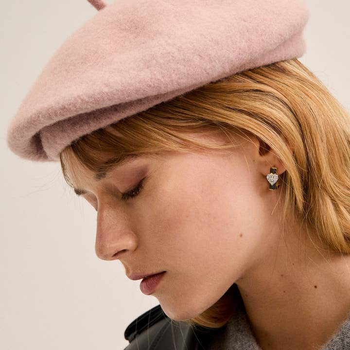 NALI' - Wholesale Newsboy/Schoolboy Hat - Women's - PARIS HAT MOD. BASCO PINK - N640