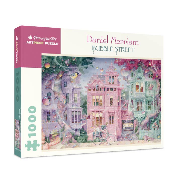 Pomegranate - Wholesale Puzzle - Adult - Daniel Merriam: Bubble Street 1000-Piece Jigsaw Puzzle