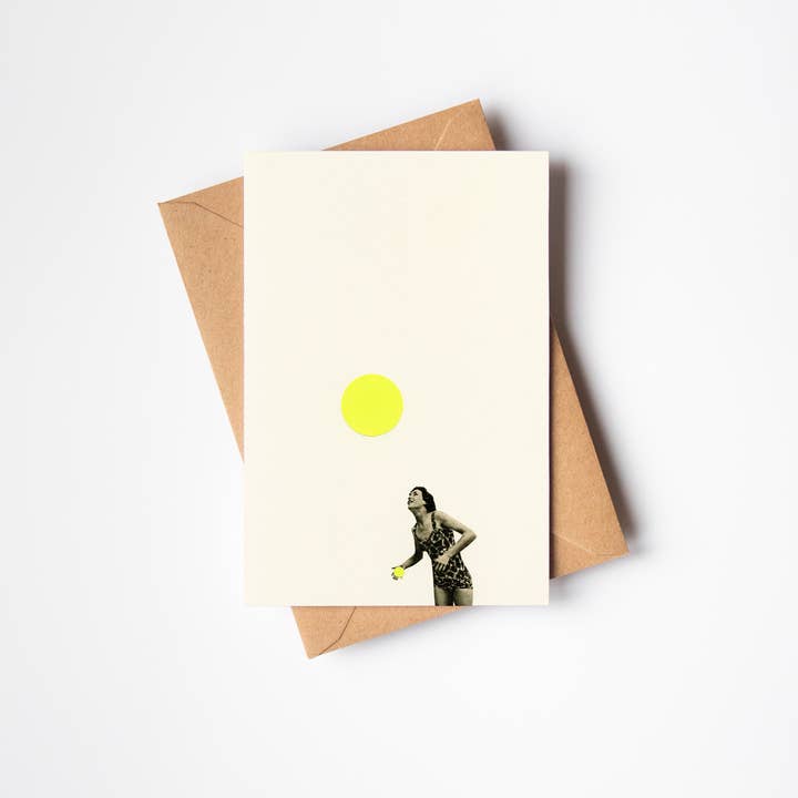 Carte de vœux pour les journées à la plage pour la vente par Cassia Beck