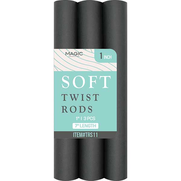 Majestic Wholesale - Wholesale Hair Curlers - RESPONSE SOFT FLEXI TWIST RODS/ROLLERS ASSORT SIZE AND COLOR6