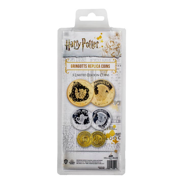 AAA Merchandise Limited - Wholesale Keepsake Coin/Token - Harry Potter: Gringotts Coin Replica Collection1