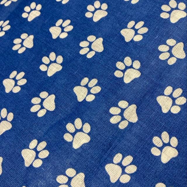 Jo's Pet Treats & Bandanas by Abab Enterprises, LLC - Vente Bandana – chien - Bandana à nouer pour chien avec motif de patte, prêt à être vendu au détail22