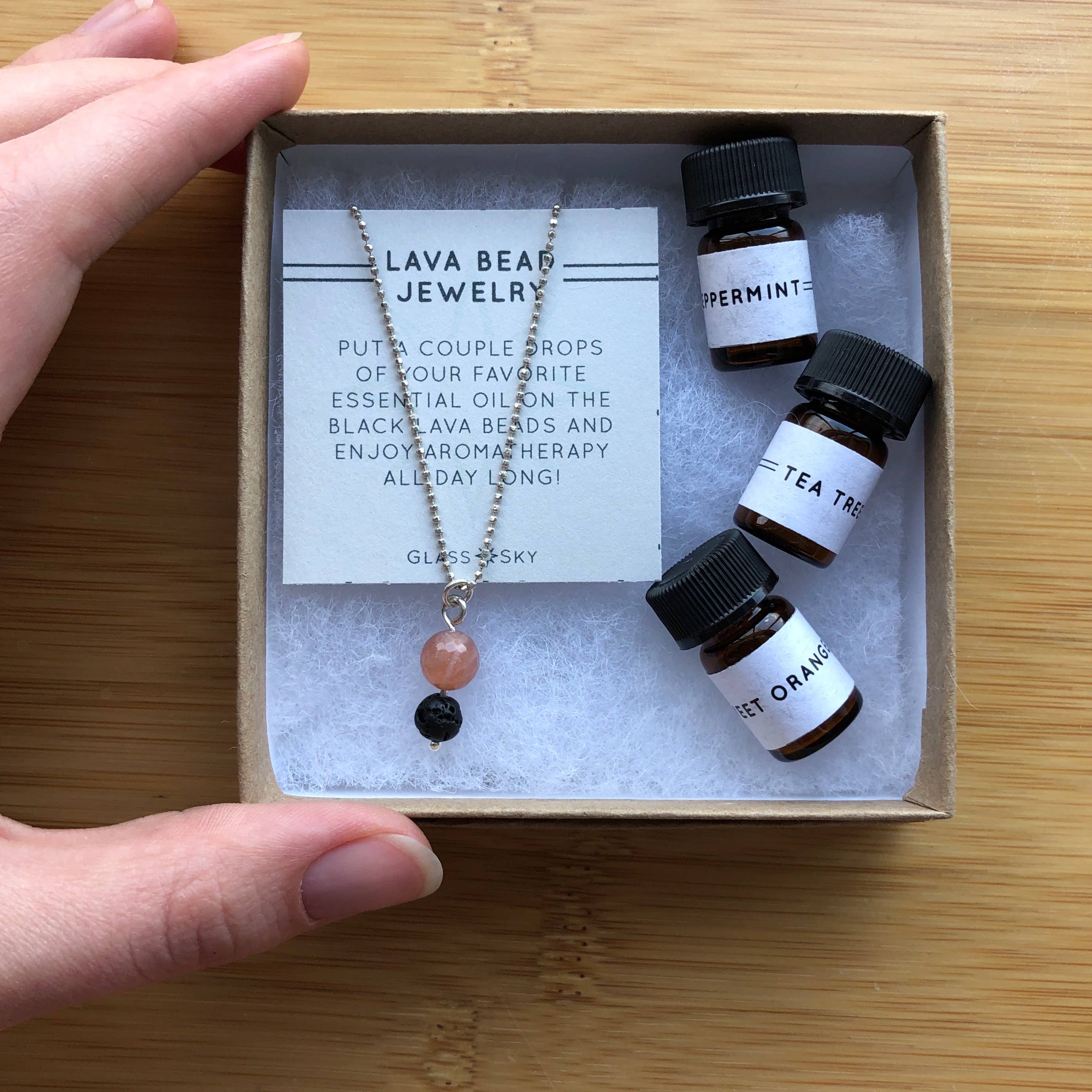 Glass Sky Jewelry - Wholesale Essential Oil - Mini Essential Oils for Lava Bead Aromatherapy Jewelry1