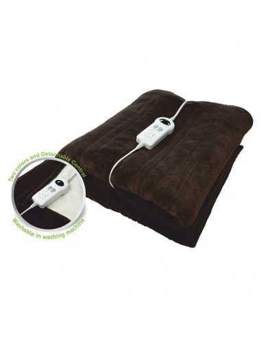 Haeger - Wholesale Bedding Blanket - HAEGER Cosy Winter Electric Blanket - 100W, 162cm x 122cm, 9 Temperature Levels, Washable0