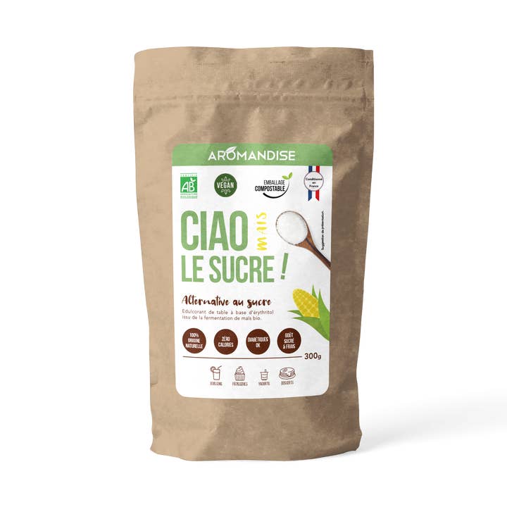 Sugar substitute - Ciao Erythritol sugar for wholesale by AROMANDISE