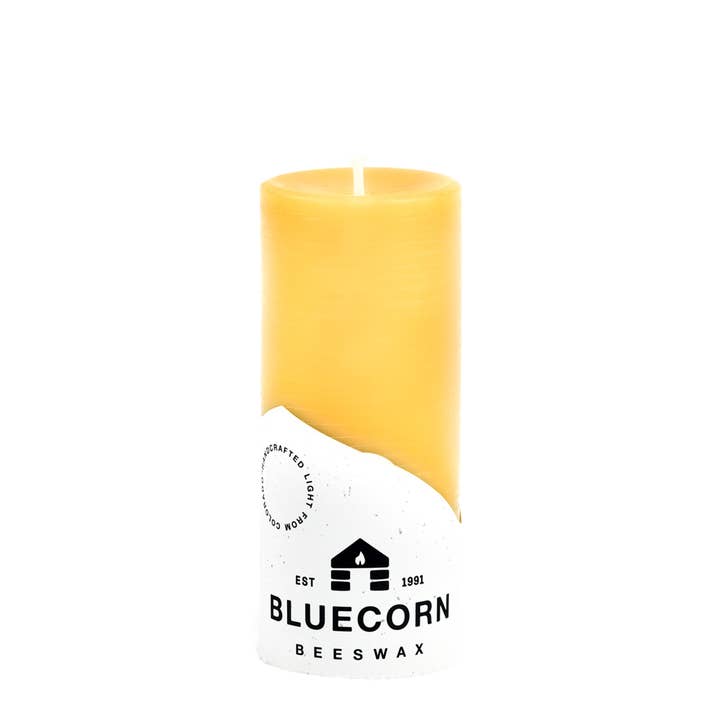 Bluecorn Candles - Wholesale Pillar Candle - Pure Beeswax Pillar Candles – Eco-Friendly, Handmade in CO