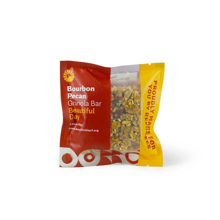 Bourbon Pecan Bar (24pk) for wholesale by Beautiful Day