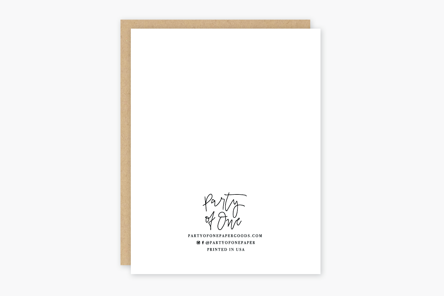 Party of One - Wholesale Graduation Card - Stunning Gown Graduation Card1