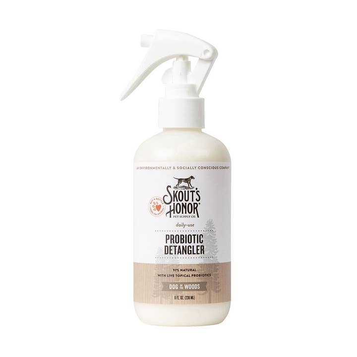 Skout's Honor Probiotic Daily Use Detangler Dog of the Woods for wholesale by Pet Palette Distribution